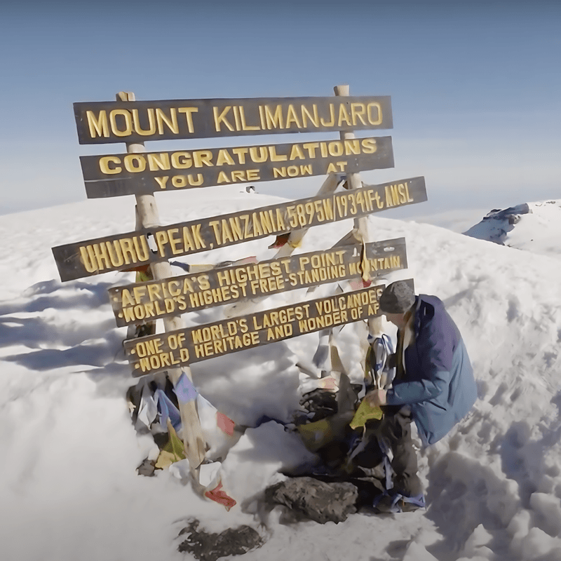 Flags for Jamie: Kilimanjaro Expedition